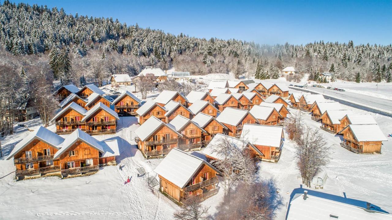 Madame Vacances Les Chalets Du Berger Premium*** La Feclaz Luaran gambar