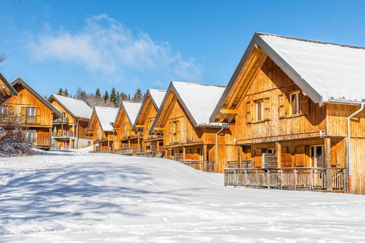 Madame Vacances Les Chalets Du Berger Premium*** La Feclaz Luaran gambar